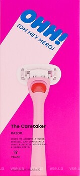 Фото H&M станок для гоління The Caretaker Pink з 1 змінним картриджем (1104575001)