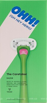 Фото H&M бритвенный станок The Caretaker Green с 1 сменным картриджем (1104575006)