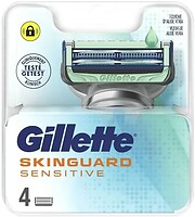 Фото Gillette змінні картриджі SkinGuard Sensitive Aloe Vera 4 шт
