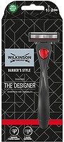 Фото Wilkinson Sword (Schick) станок для гоління Barber's Style The Designer з 2 змінними картриджами