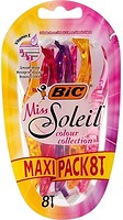 Фото BIC станок для гоління Miss Soleil colour collection одноразовий жіночий 8 шт