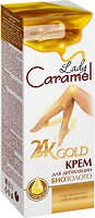 Фото Lady Caramel крем для депіляції 24K Gold Біозолото 200 мл