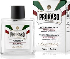 Фото Proraso бальзам після гоління White Line Sensitive Skin з екстрактом зеленого чаю і вівса 100 мл