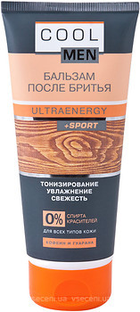 Фото Cool Men бальзам после бритья Ultraenergy 200 мл