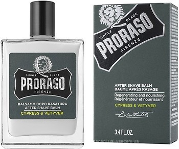 Фото Proraso бальзам после бритья Cypress & Vetyver 100 мл