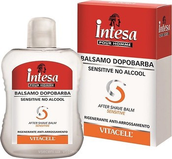 Фото Intesa бальзам після гоління Vitacell для чутливої шкіри 100 мл