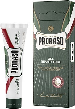 Фото Proraso гель после бритья от порезов Gel Riparatore 10 мл