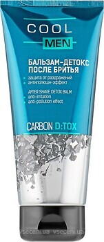 Фото Cool men бальзам после бритья Detox Carbon 200 мл