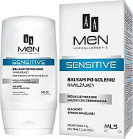 Фото AA Cosmetics бальзам після гоління Men Sensitive Moisturizing зволожуючий 100 мл