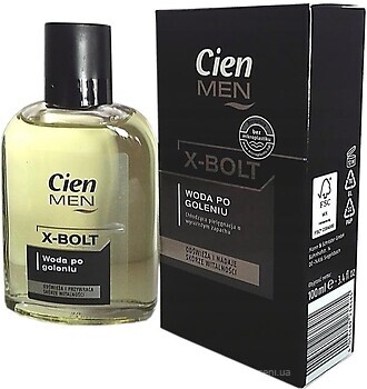 Фото Cien лосьон после бритья men X-bolt 100 мл