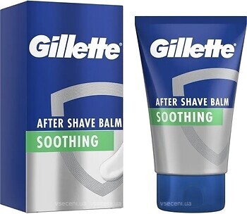 Фото Gillette бальзам после бритья успокоительный 100 мл