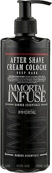 Фото Immortal NYC крем після гоління Infuse Deep Dark 400 мл