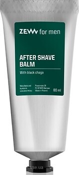 Фото ZEW For Men бальзам после бритья успокаивающий с черной чагой 80 мл