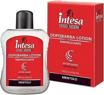 Фото Intesa лосьон после бритья Refreshing Menthol освежающий 100 мл