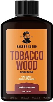 Фото Barber Blend лосьйон після гоління Tobacco Wood 120 мл