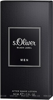 Фото s.Oliver лосьйон після гоління Black Label Men 50 мл