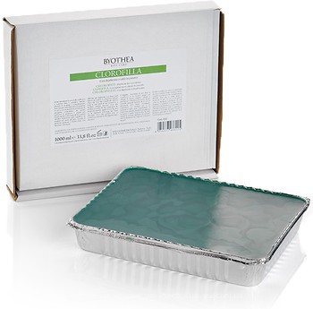 Фото Byothea гарячий віск у блоці Depilatory Hot Wax Chlorophyl 1000 мл