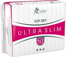 Фото Normal Clinic Ultra Slim Top Dry 10 шт
