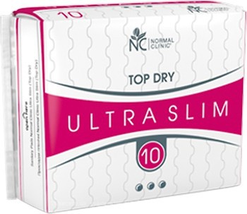 Фото Normal Clinic Ultra Slim Top Dry 10 шт