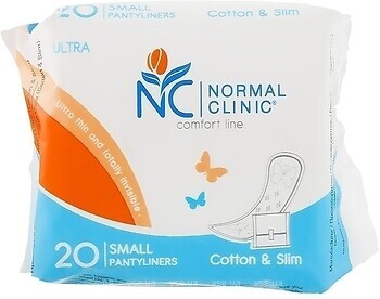 Фото Normal Clinic Cotton & Slim Comfort Ultra Fresh Small 20 шт
