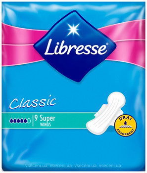 Фото Libresse Classic Ultra Clip Super Dry 9 шт