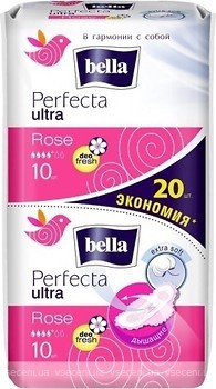 Фото Bella Perfecta Ultra Rose Deo Fresh 10+10 шт