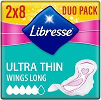 Фото Libresse Ultra Thin Long Wings Super Soft Duo 2x 8 шт