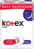Фото Kotex Ultra Dry Night Quadro 24 шт