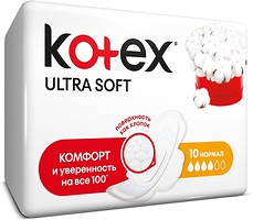 Фото Kotex Ultra Soft Normal 10 шт