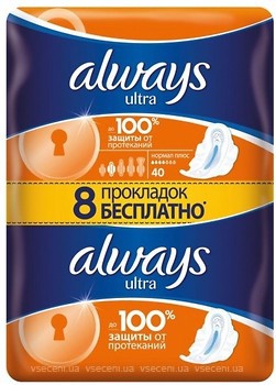 Фото Always Ultra Normal 40 шт