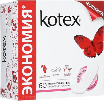 Фото Kotex Super Slim 60 шт