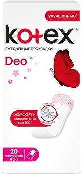 Фото Kotex Ultraslim Deo 20 шт