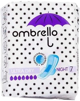 Фото Ombrello Ultra Night Dry 7 шт