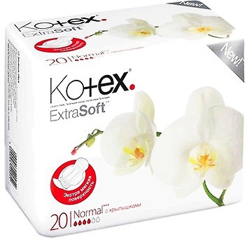 Фото Kotex Extra Soft Normal 20 шт
