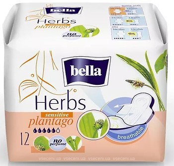 Фото Bella Panty Herbs Sensitive Plantago 12 шт