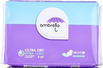 Фото Ombrello Ultra Night Dry 6 шт