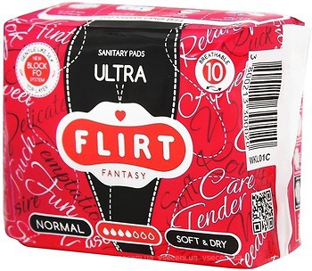 Фото Fantasy Flirt Ultra Normal Soft & Dry 10 шт