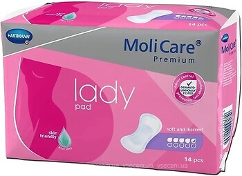 Фото MoliCare Premium Lady Pad 4.5 14 шт