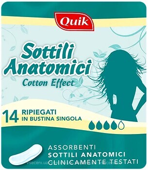 Фото Quik Sottili Anatomici 14 шт