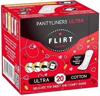Фото Fantasy Flirt Ultra Cotton 20 шт