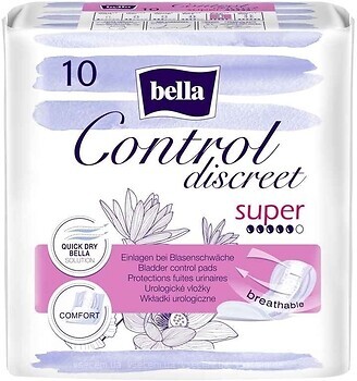 Фото Bella Control Discreet Super 10 шт