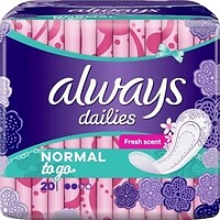 Фото Always Dailies Normal To Go Fresh 20 шт