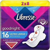 Фото Libresse Goodnight Ultra Large+ 16 шт