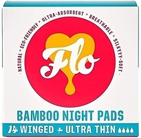 Фото FLO Bamboo Night Pads 14 шт