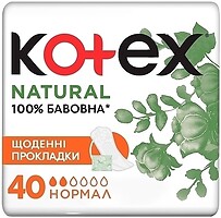 Фото Kotex Natural Normal 2x 40 шт