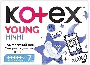 Фото Kotex Young Night 7 шт