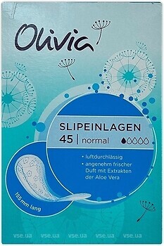 Фото Olivia Slipeinlagen Normal 45 шт