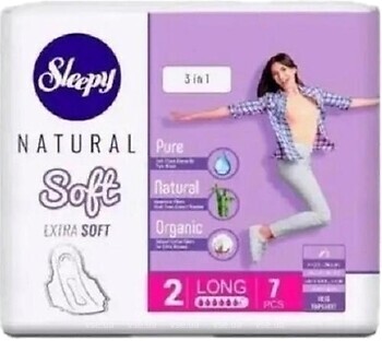 Фото Sleepy Natural Soft Long-2 7 шт