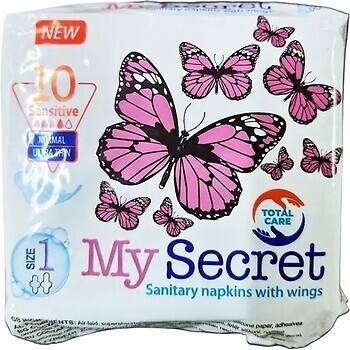 Фото My Secret Sensitive Normal 10 шт