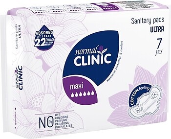 Фото Normal Clinic Ultra Line Maxi Cotton Feeling 7 шт (NCF08B)